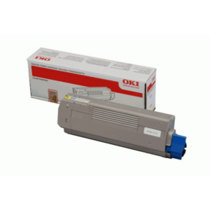 picture OKI 44315305 Toner-kit yellow, 6.000 pages ISO/IEC 19798 for OKI C 610