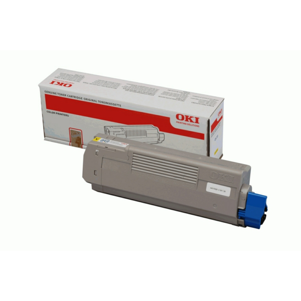 OKI 44315305 Toner-kit yellow, 6.000 pages ISO/IEC 19798 for OKI C 610