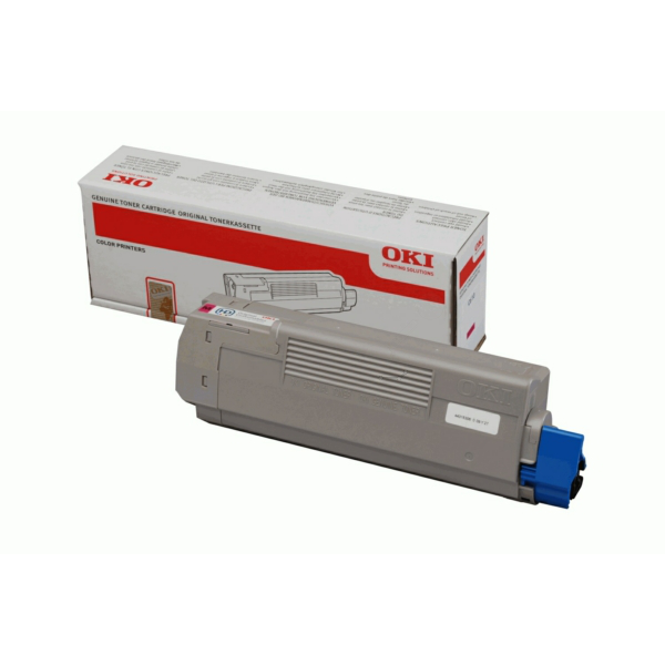 picture OKI 44315306 Toner-kit magenta, 6.000 pages ISO/IEC 19798 for OKI C 610