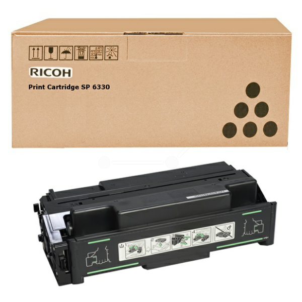 Ricoh 821231 Toner black, 20.000 pages/5% for Ricoh Aficio SP 6330