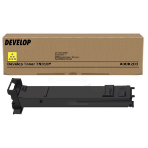 picture Develop A0DK2D3/TN-318Y Toner yellow, 8.000 pages/5% for Develop Ineo + 20