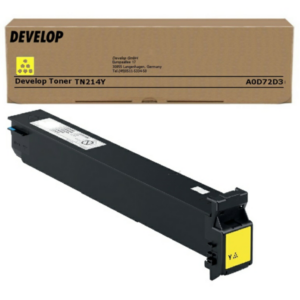 picture Develop A0D72D3/TN-214Y Toner yellow, 18.500 pages/5% for Develop Ineo + 200