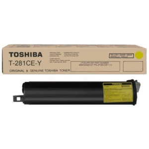 picture Toshiba 6AK00000107/T-281CE-Y Toner yellow, 10.000 pages/6% 220 grams for Toshiba E-Studio 281 C