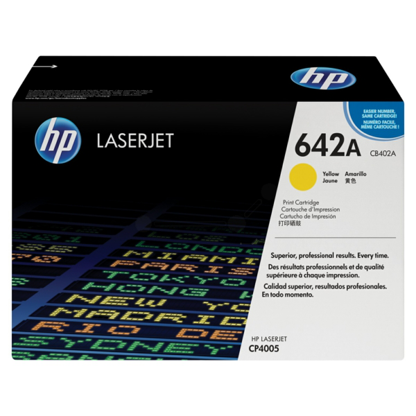 picture HP CB402A/642A Toner cartridge yellow, 7.500 pages ISO/IEC 19798 for HP CLJ CP 4005