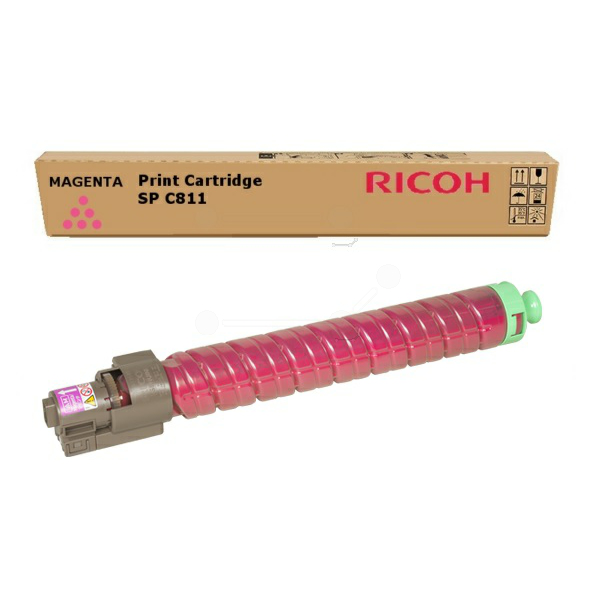 Ricoh 821219/SPC811 Toner magenta high-capacity, 15.000 pages/5% for Ricoh Aficio SP C 811
