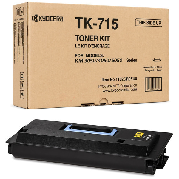 Kyocera 1T02GR0EU0/TK-715 Toner black, 34.000 pages for Mita KM 3050