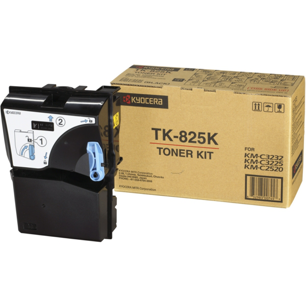 picture Kyocera 1T02FZ0EU0/TK-825K Toner black, 15.000 pages ISO/IEC 19798 for Mita KM-C 2520