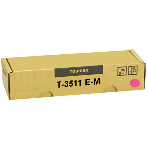 Toshiba 6AK00000055/T-3511E-M Toner magenta, 10.000 pages/6% for Toshiba E-Studio 3511