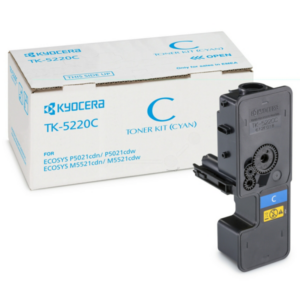 picture Kyocera 1T02R9CNL1/TK-5220C Toner-kit cyan, 1.200 pages ISO/IEC 19752 for Kyocera P 5021