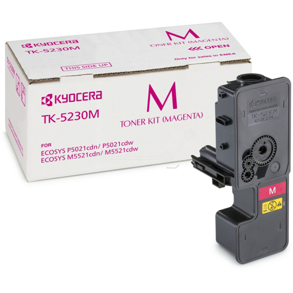 picture Kyocera 1T02R9BNL0/TK-5230M Toner-kit magenta, 2.200 pages ISO/IEC 19752 for Kyocera P 5021