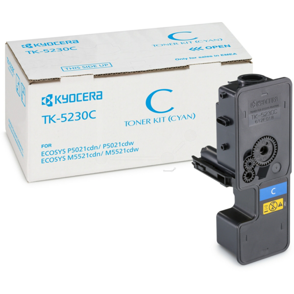 picture Kyocera 1T02R9CNL0/TK-5230C Toner-kit cyan, 2.200 pages ISO/IEC 19752 for Kyocera P 5021