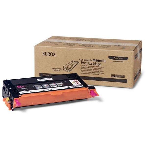 Xerox 113R00732 Toner cartridge magenta metered, 6.000 pages ISO/IEC 19798 for Xerox Phaser 6180