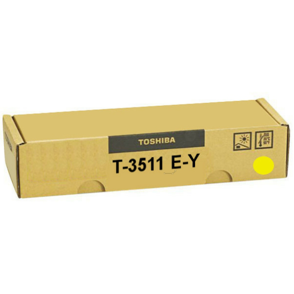 picture Toshiba 6AG00000856/T-3511E-Y Toner yellow, 10.000 pages/6% for Toshiba E-Studio 3511