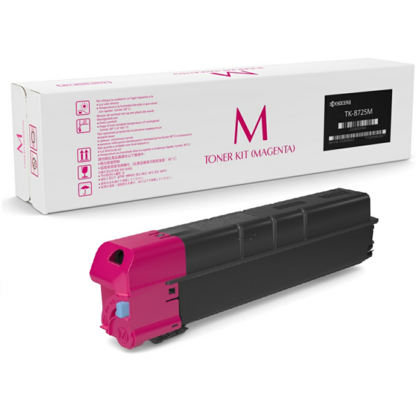 picture Kyocera 1T02NHBNL0/TK-8725M Toner-kit magenta, 30.000 pages/5% for KM TASKalfa 7052