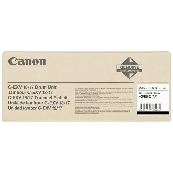 picture Canon 0258B002/C-EXV17 Drum unit black, 60.000 pages for Canon CLC 4040/iR C 4080
