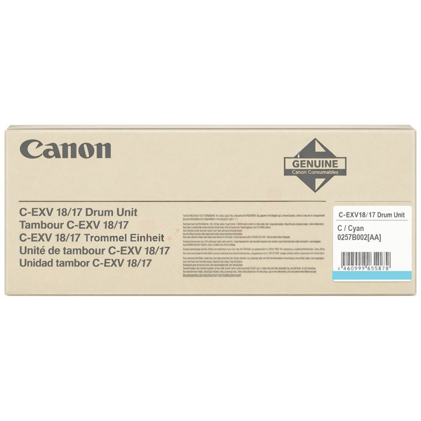 picture Canon 0257B002/C-EXV17 Drum unit cyan, 60.000 pages for Canon CLC 4040/iR C 4080