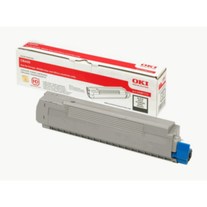 OKI 43487712 Toner black, 6.000 pages ISO/IEC 19752 for OKI C 8600