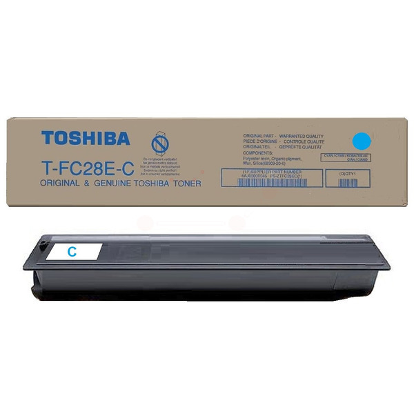 Toshiba 6AJ00000046/T-FC28EC Toner cyan, 24.000 pages/6% for Toshiba E-Studio 2820 C