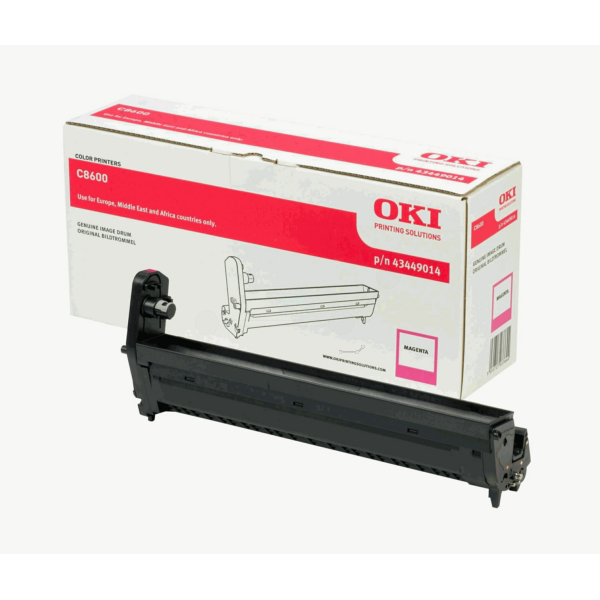 OKI 43449014 Drum kit magenta, 20.000 pages/5% for OKI C 8600