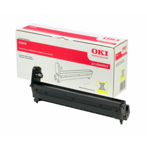 OKI 43449013 Drum kit yellow, 20.000 pages/5% for OKI C 8600