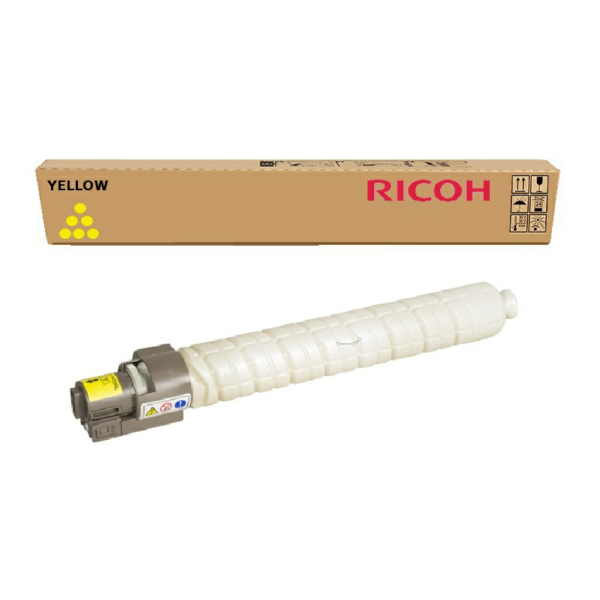 Ricoh 888609/TYPE C4500Y Toner yellow, 17.000 pages/5% for Ricoh Aficio MP C 3500