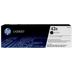 picture HP C8543X/43X Toner cartridge black high-capacity, 30.000 pages ISO/IEC 19752 for Canon LBP-5060/Troy 9000