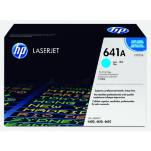 HP C9721A/641A Toner cartridge cyan, 8.000 pages/5% for Canon LBP-85/HP Color LaserJet 4650