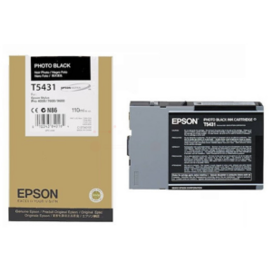 Epson C13T543100/T5431 Ink cartridge foto black 110ml for Epson Stylus Pro 9600