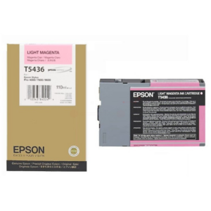 Epson C13T543600/T5436 Ink cartridge light magenta 110ml for Epson Stylus Pro 9600