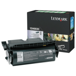 picture Lexmark 12A6830 Toner cartridge black return program, 7.500 pages/5% for Lexmark T 520