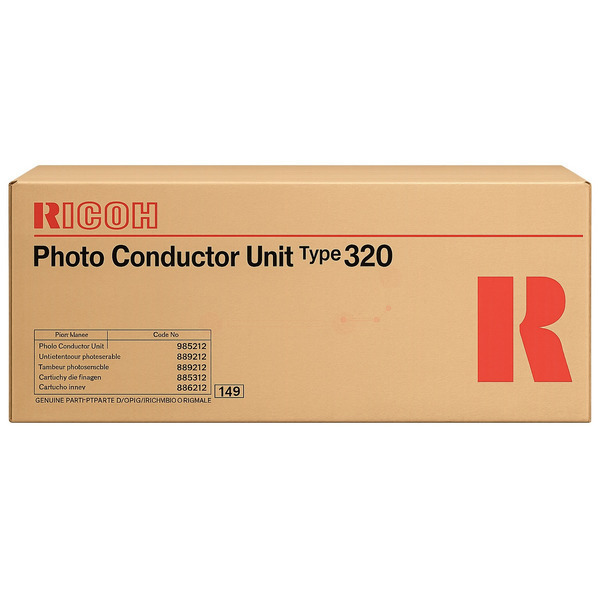 Ricoh 410423/TYPE 320 Drum kit, 60.000 pages for Lanier 5227/Ricoh Aficio 220