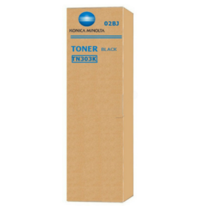 Konica Minolta 02BP/TN-303K Toner black, 29.000 pages 600 grams for Konica 7235