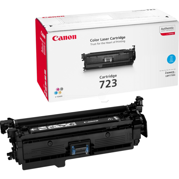 Canon 2643B002/723C Toner cartridge cyan, 8.500 pages ISO/IEC 19798 for Canon LBP-7750