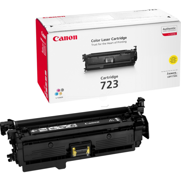 Canon 2641B002/723Y Toner cartridge yellow, 8.500 pages ISO/IEC 19798 for Canon LBP-7750
