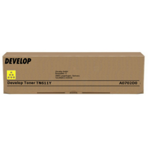 picture Develop A0702D0/TN-611Y Toner yellow, 27.000 pages for Develop Ineo + 451/550