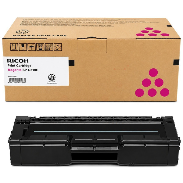 Ricoh 406350/SPC310E Toner magenta, 2.500 pages/5% for Ricoh Aficio SP C 231/320