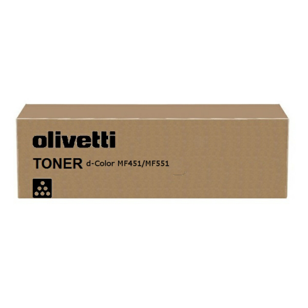 Olivetti B0818 Toner-kit black, 45.000 pages for Olivetti d-Color MF 551