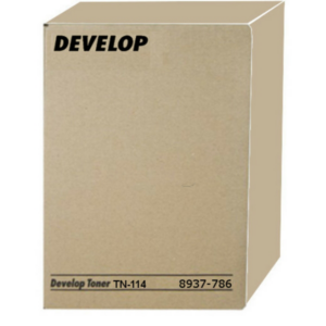 Develop 8937-7860-00/TN-114 Toner black, 2x11.000 pages 413 grams Pack=2 for Minolta DI 152