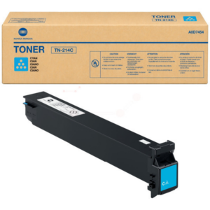 picture Konica Minolta A0D7454/TN-214C Toner cyan, 18.500 pages/5% for KM bizhub C 200
