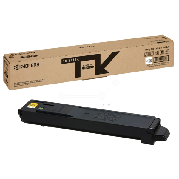 picture Kyocera 1T02P30NL0/TK-8115K Toner-kit black, 12.000 pages ISO/IEC 19752 for Kyocera M 8124