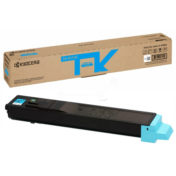 picture Kyocera 1T02P3CNL0/TK-8115C Toner-kit cyan, 6.000 pages ISO/IEC 19752 for Kyocera M 8124
