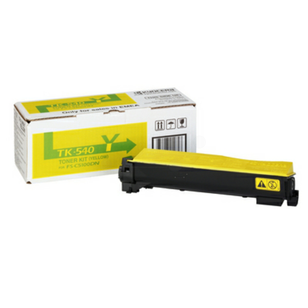 Kyocera 1T02HLAEU0/TK-540Y Toner yellow, 4.000 pages/5% for Kyocera FS-C 5100