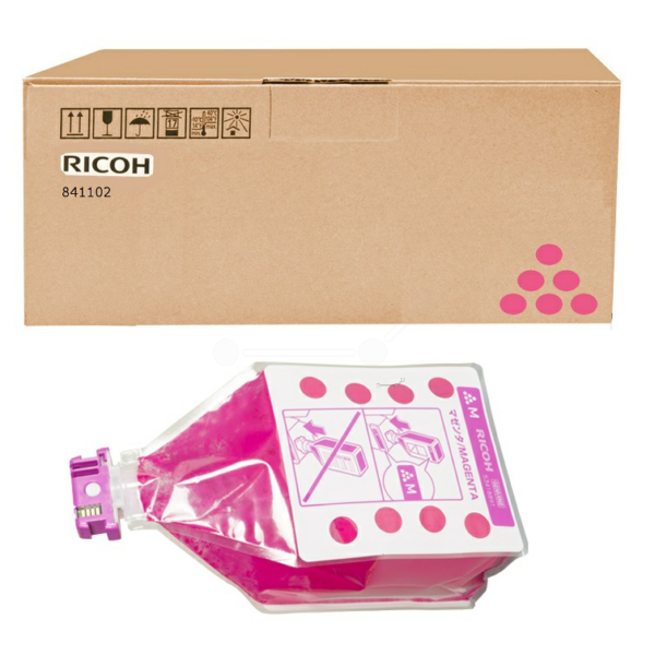 Ricoh 841102/MPC7500M Toner magenta, 21.600 pages for Ricoh Aficio MP C 6000