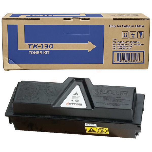 Kyocera 1T02HS0EU0/TK-130 Toner-kit, 7.200 pages/5% for Kyocera FS 1300