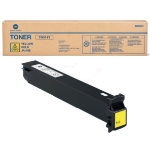 Konica Minolta A0D7251/TN-314Y Toner yellow, 20.000 pages for KM bizhub C 353