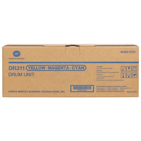Konica Minolta A0XV0TD/DR-311C Drum kit color, 1x75.000 pages Pack=1 for KM bizhub C 220/360/OCE VL 2222/OCE VL 3622