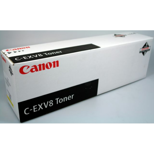 Canon 7626A002/C-EXV8 Toner yellow, 25.000 pages/5% 470 grams for Canon CLC 3200