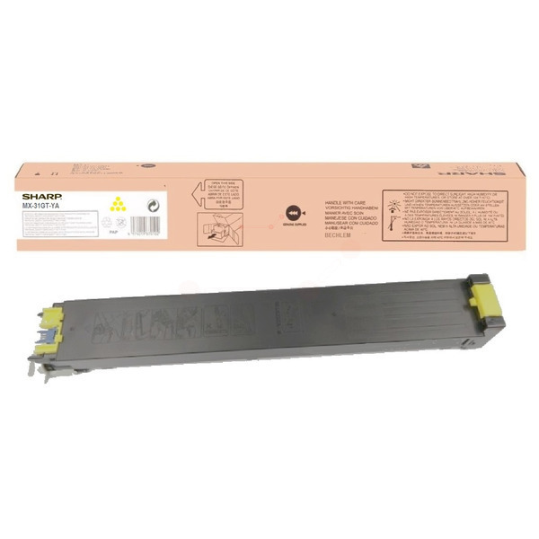 Sharp MX-31GTYA Toner yellow, 15.000 pages ISO/IEC 19752 for Sharp MX 2600 N/4100