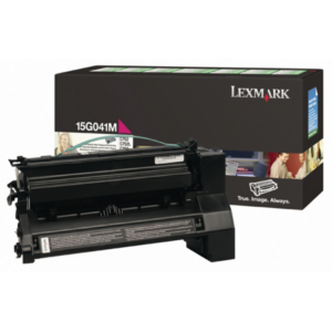 picture Lexmark 15G041M Toner cartridge magenta return program, 6.000 pages/5% for Lexmark C 752/L