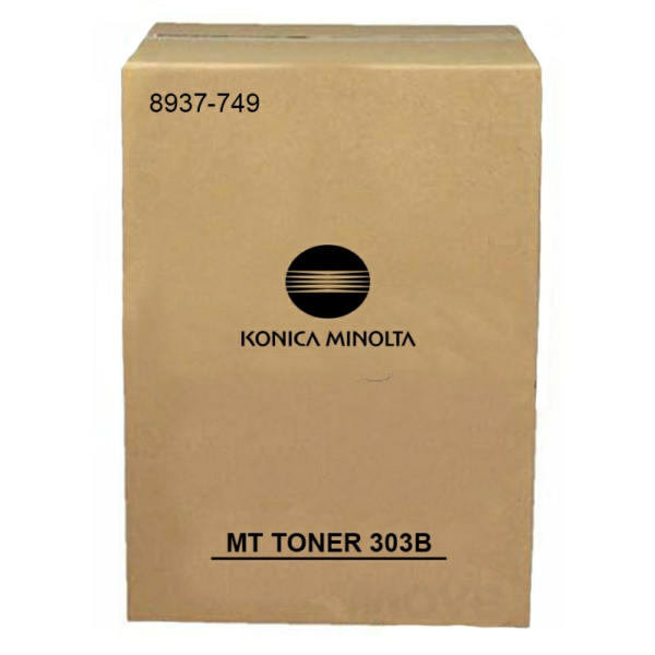 Konica Minolta 8937-749/303B Toner black, 2x14.000 pages 420 grams Pack=2 for Minolta DI 3510